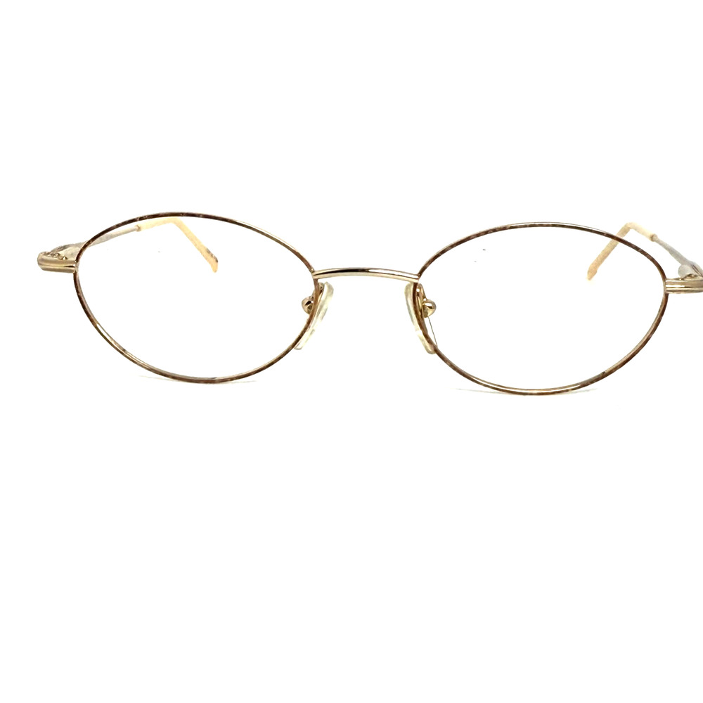 Cottet France Demi Amber Metal‎ Full Rim Eyeglasses Frame H18839